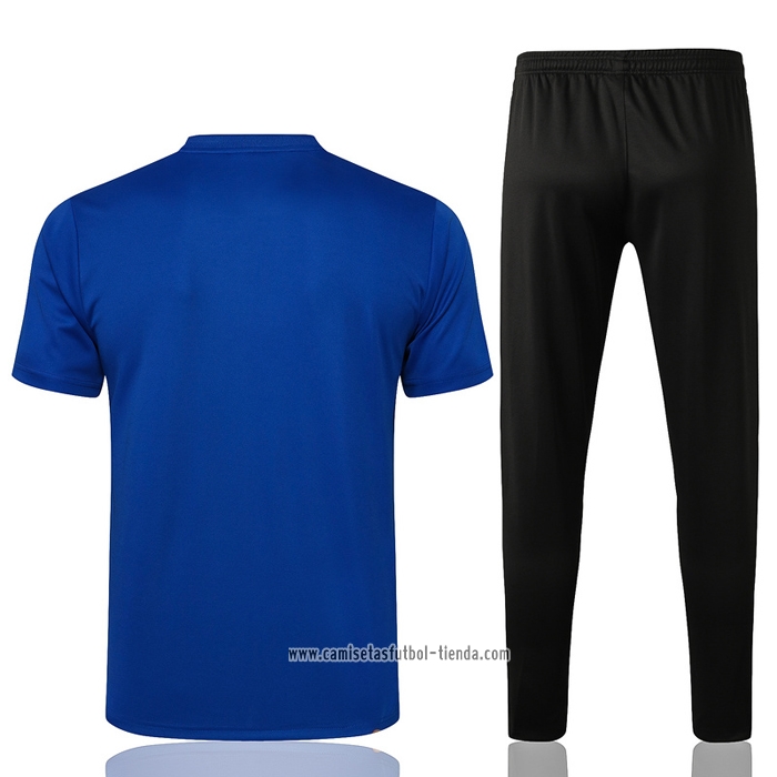 Chandal del Paris Saint-Germain 2021 2022 Manga Corta Azul